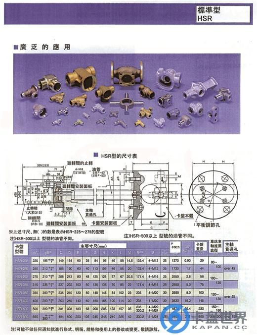 日本光洋分度卡盤規(guī)格表及應(yīng)用實(shí)例