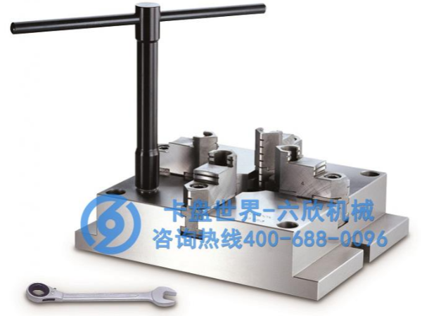 千島方型四爪手動(dòng)卡盤MC系列分解圖說明